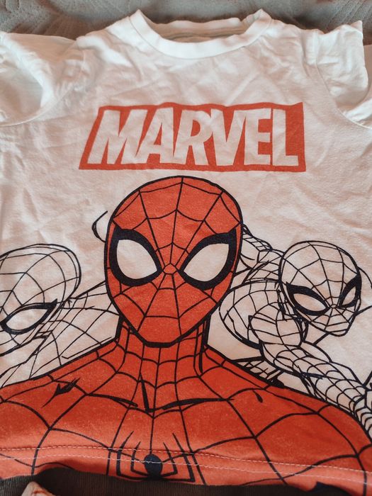 Piżama Marvel Spiderman 98/104 + gratis bawełniane spodenki