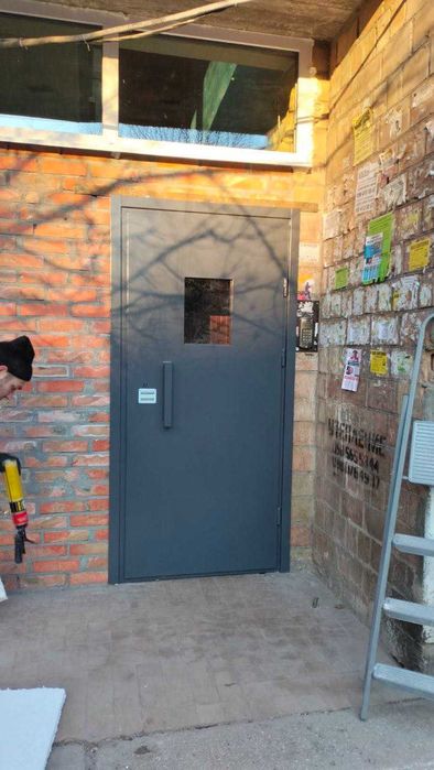 ТЕХНІЧНІ металеві двері, двері в гараж, металлическая дверь на заказ