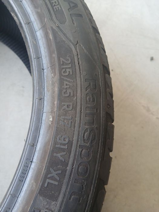2 pneua 215 45 r17 uniroyal