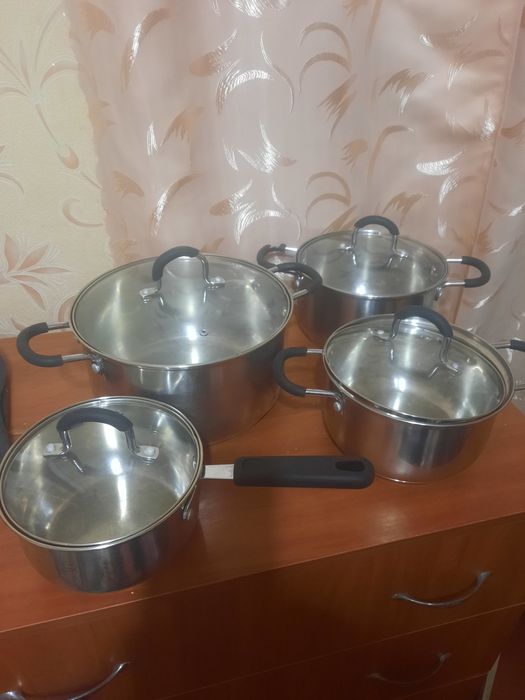 Кастрюли нержавейка
