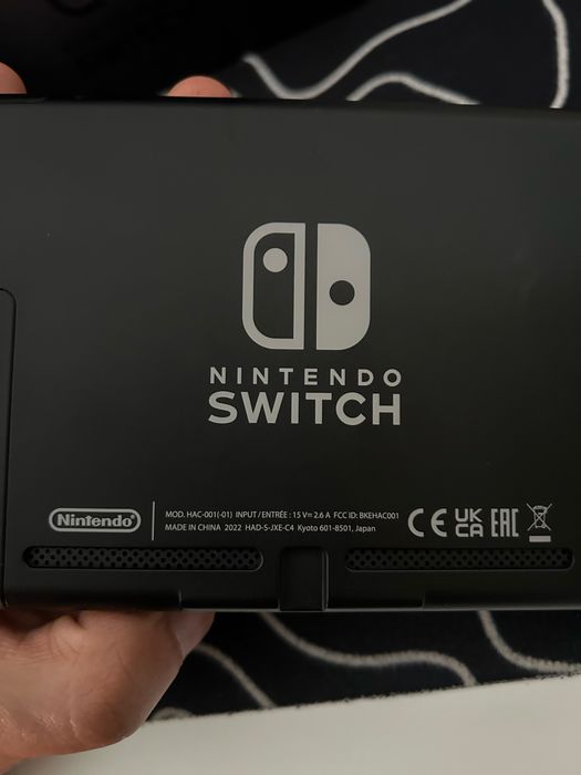 Nintendo Switch com jogo