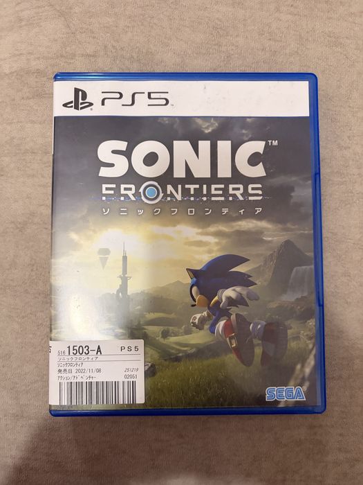 Sonic Frontiers PS5 – Versão Japonesa – Novo/Lacrado