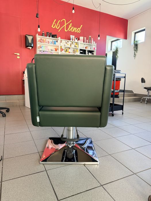 NOWY Fotel fryzjerski EKOSKORA