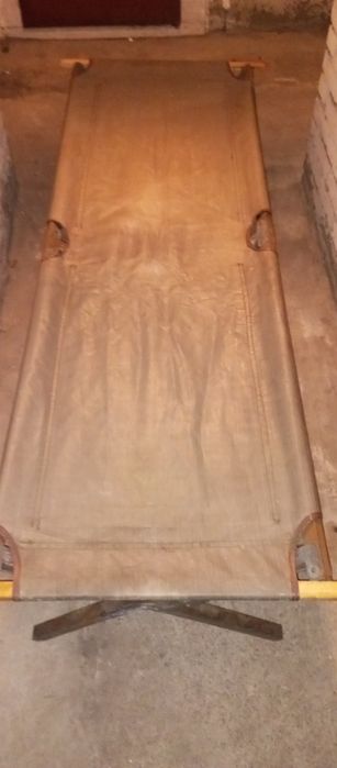 Wojskowe łóżko polowe kanadyjka drewniana łóżko wojskowe składane LWP