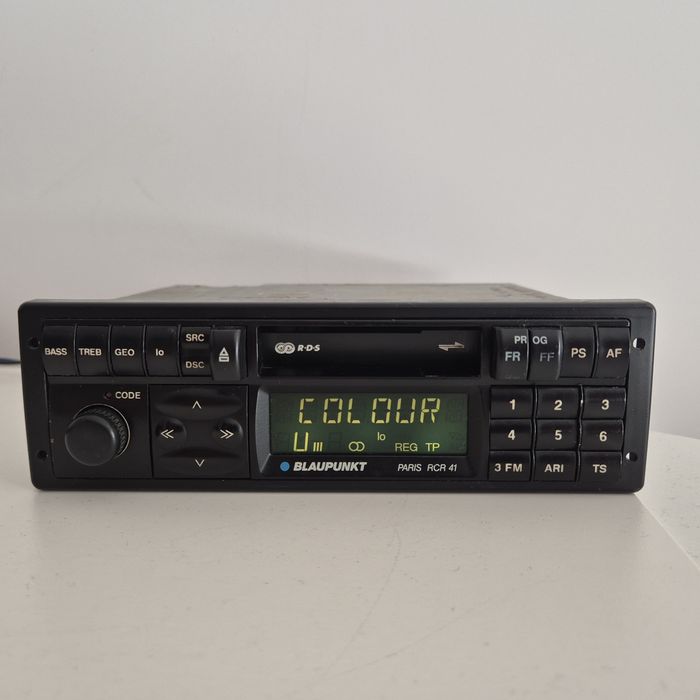 Radio Blaupunkt Paris rcr 41 z roku 1991  z Bluetooth mp3
