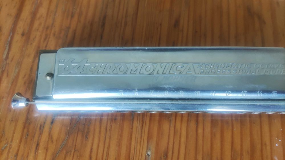 Harmónica Professional 64 Chromonica Hohner 4 Oitavas Caixa original