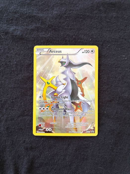 Pokémon Arceus XY83 Full Art Holo Promo 2015