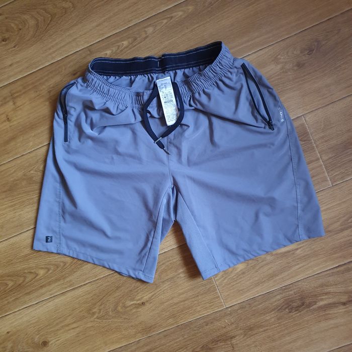 Шорти чоловічі сірі L - M 48/46 DOMYOS для тренувань фітнес