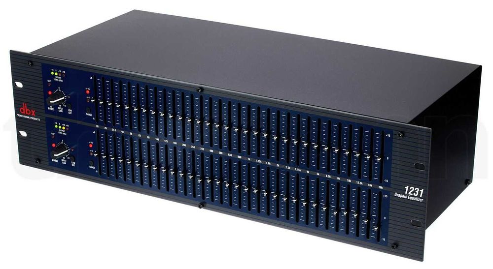 Equalizadores  Gráficos DBX1231