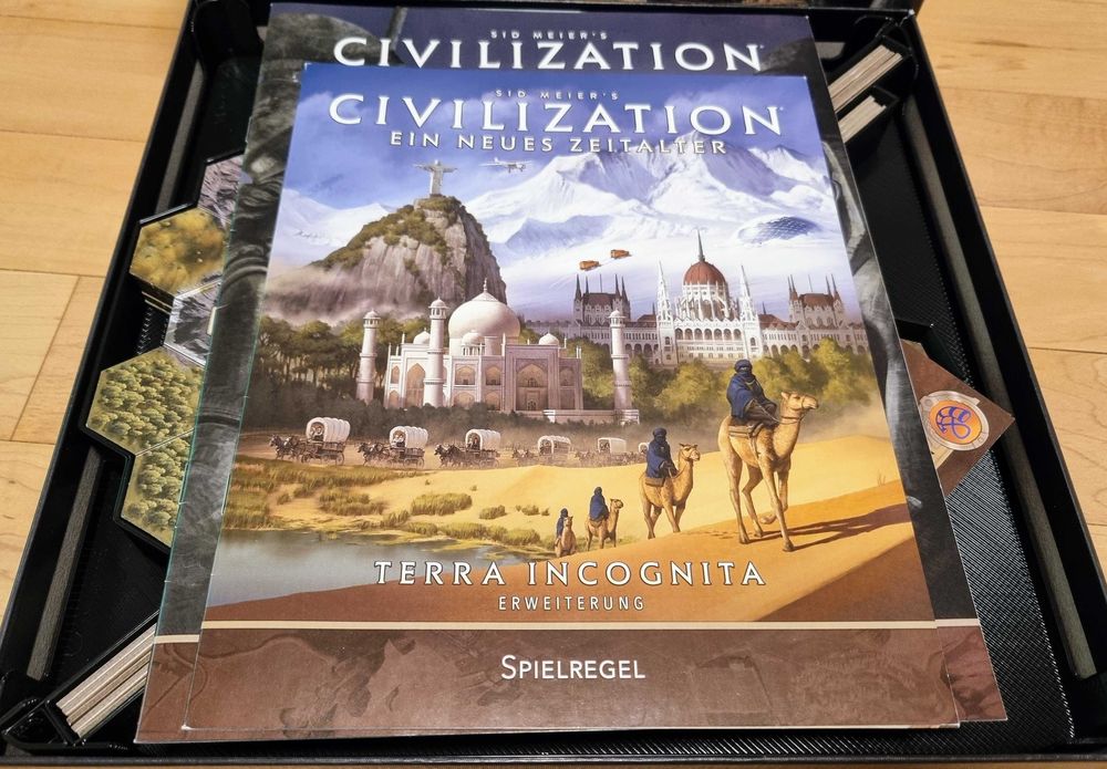 Insert organizer do gry Civilization – Nowy Początek + Terra Incognita