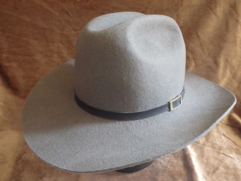 Szary kapelusz rozmiar 61 Polkap filc owczy