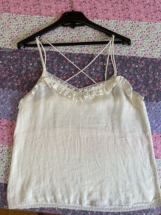 Blusa ZARA linho