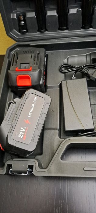 Pistola de impacto a bateria,380Nm -1/2 ", 21V (Artigo Novo)