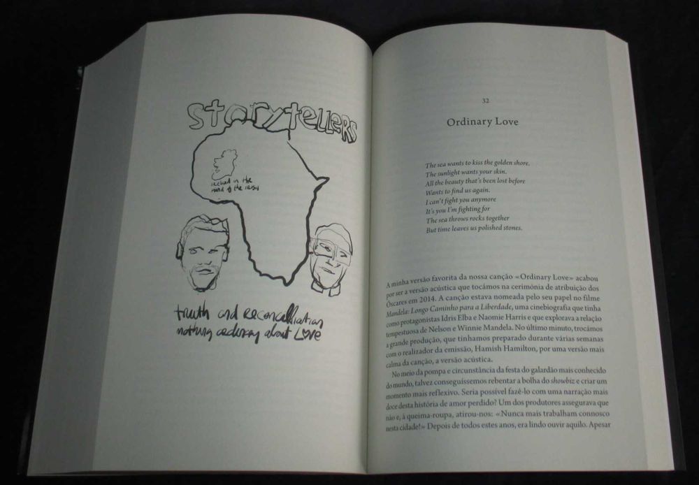 Livro Surrender 40 Canções uma história Bono