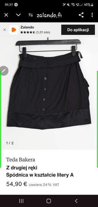 Super cena -Spódnica midi  Ted Baker