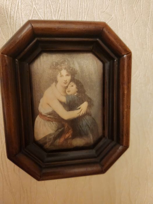 Картина шовкографія. Вінтаж. Картина шелкография.