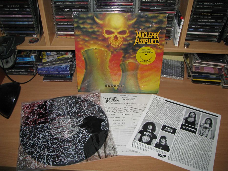 Sinister,Nuclear Assault,Ozzy ,Deicide, Pantera, Kataklysm LP  вініл