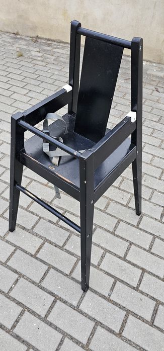 Cadeira de refeições para bebé Ikea em madeira