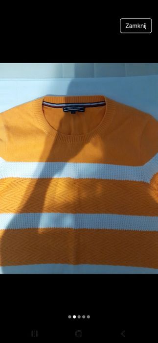 Sweter damski w pasy