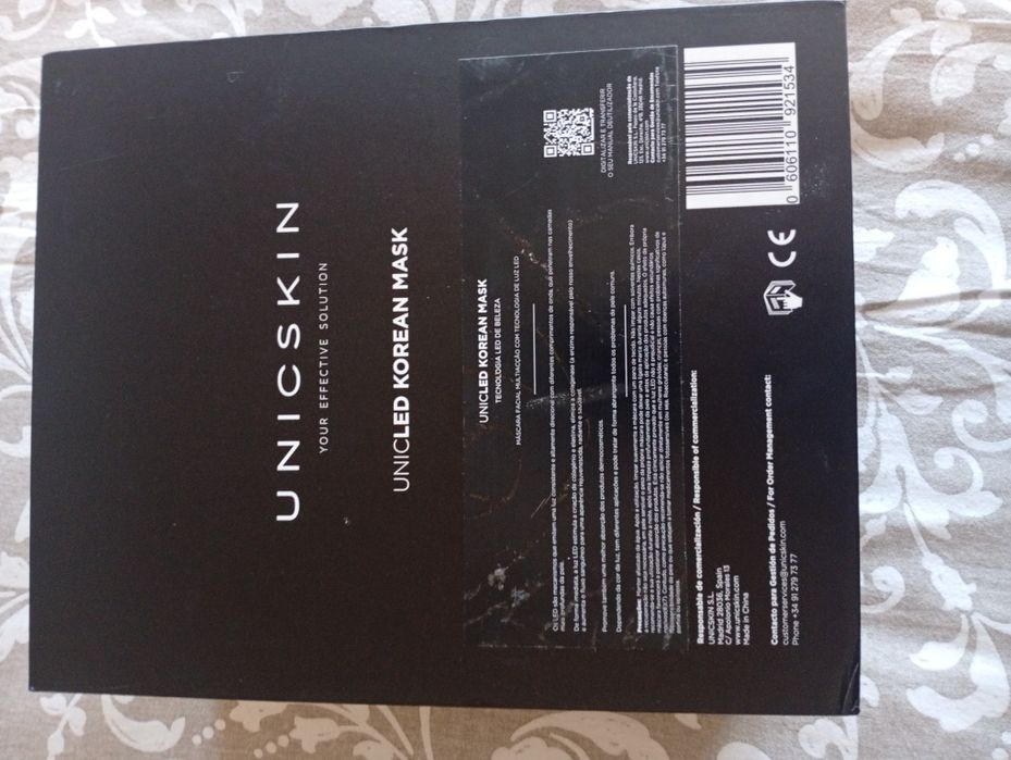 Mascara unicskin led mask