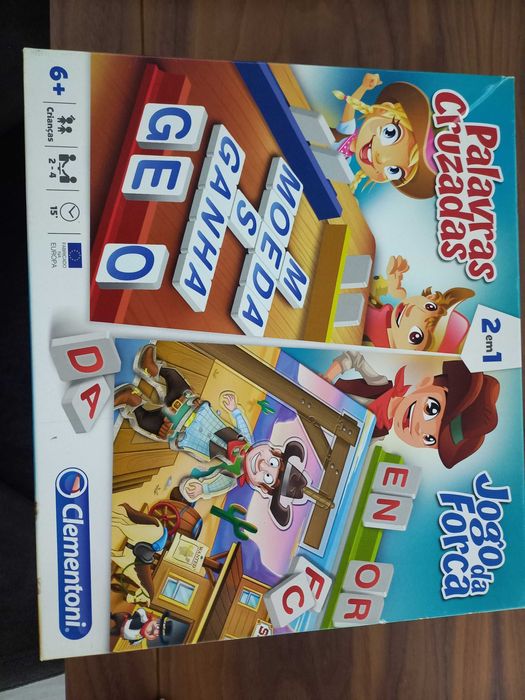 Jogo da forca e Palavras Cruzadas