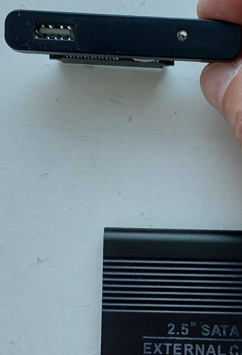 Кейс USB2, зовнішня кишеня під HDD/SSD 2.5"