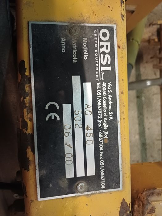 Limpa Bermas Orsi AG 450