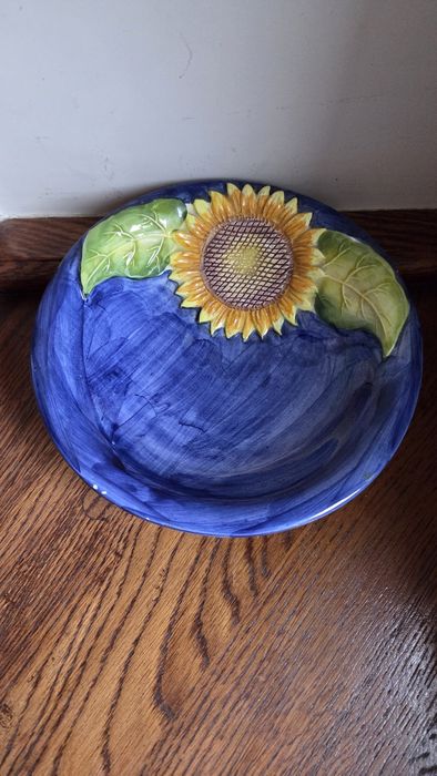 BASSANO ceramiczna patera, misa ręcznie malowana z Włoch