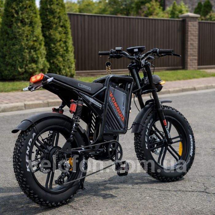 Електровелосипед Фетбайк Corso Komodo 20” 1200W