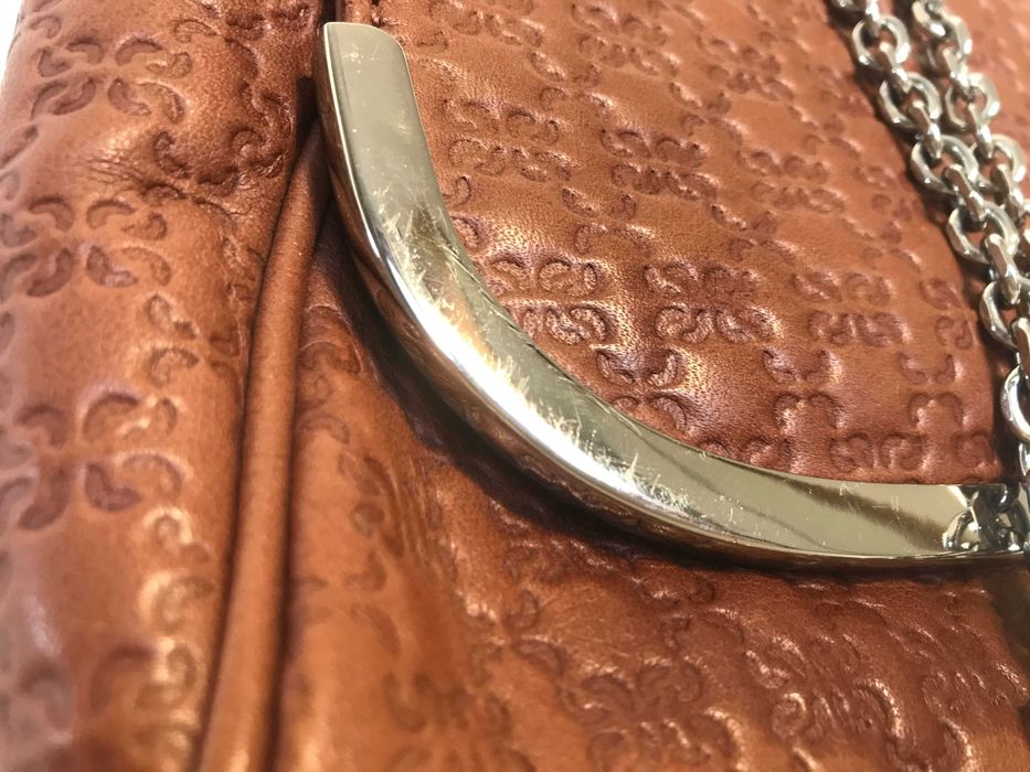 Brązowa listonoszka ze skóry Coccinelle