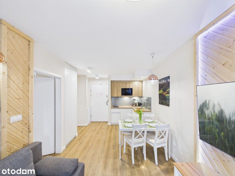 Apartament w Zakopanem z Tarasem 33,96 m²