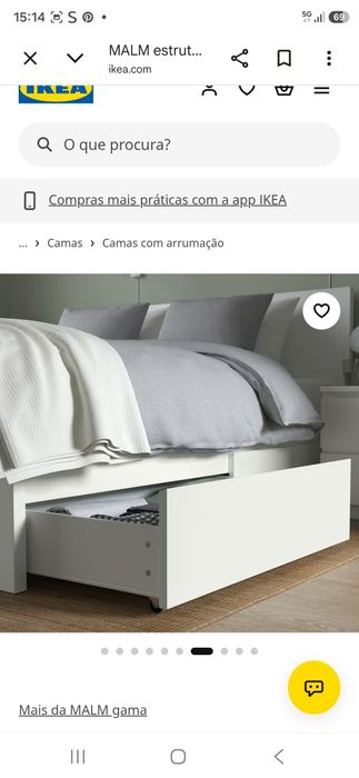TOPPPPP cama ikea com colchão