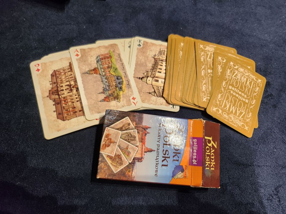 Zestaw kart Zamki Polski Tanio