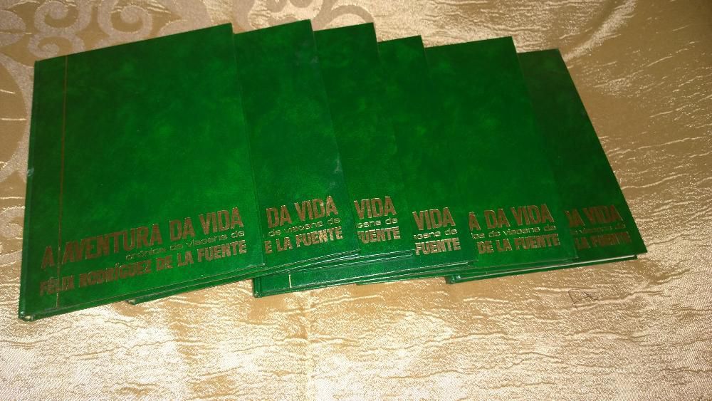 5 livros cronicas' A Aventura Da Vida' Felix Rodrigues La Fuente