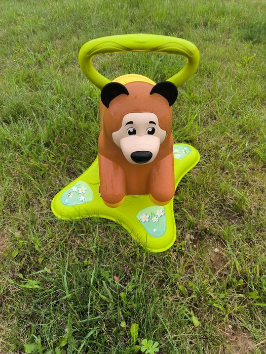 Jeździk, bujak skoczek 2w1 smoby Masza i niedźwiedź