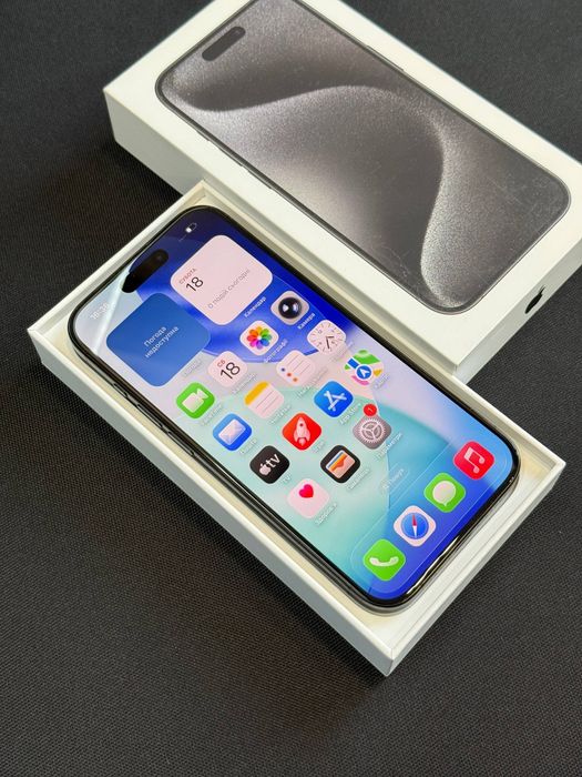 Apple iphone 15 pro 128/256 gb black titanium айфон 15 про 128 гб