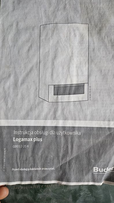 Piec gazowy dwufunkcyjny  Buderus GB012-25K