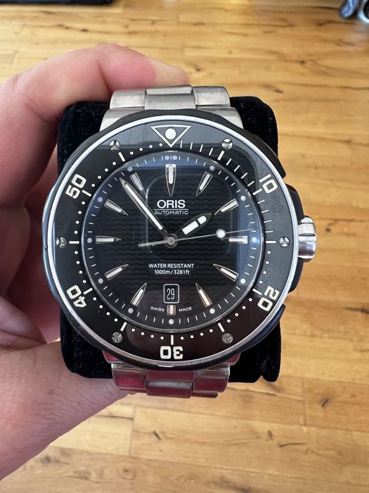 Sprzedam Oris ProDiver Date Titanium 1000m