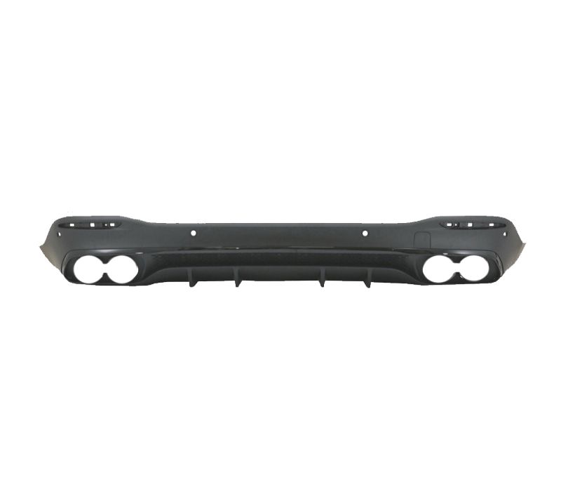 DIFUSOR MERCEDES GLE W167 AMG 19- LOOK GLE53 PRETO