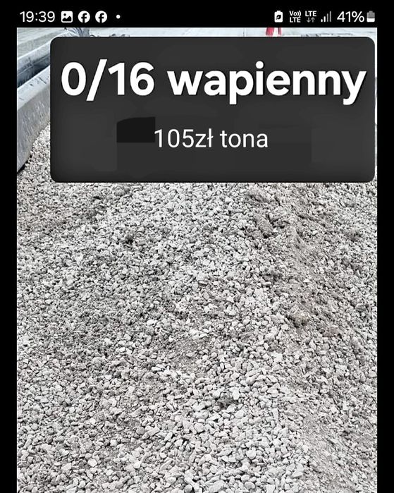 Szlaka aszka kruszywa na utwardzanie