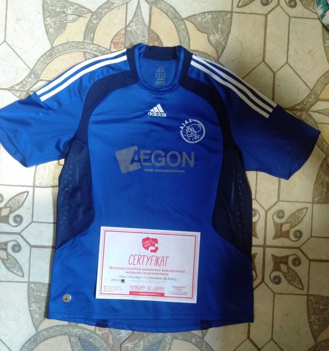 Arkadiusz Milik koszulka autograf Ajax Amsterdam Górnik Zabrze