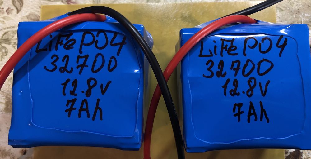 Акумуляторна батарея LiFePO4 12В 7А/год 32700 ДБЖ,UPS, Безперебійник