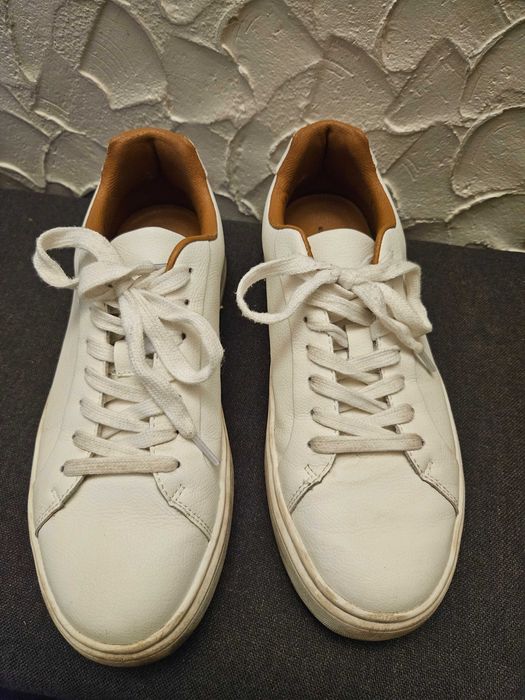 Białe sneakersy, trampki Reserved, rozm. 42 (27,5 cm)