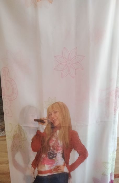 Firanka do pokoju dziewczęcego Hannah Montana