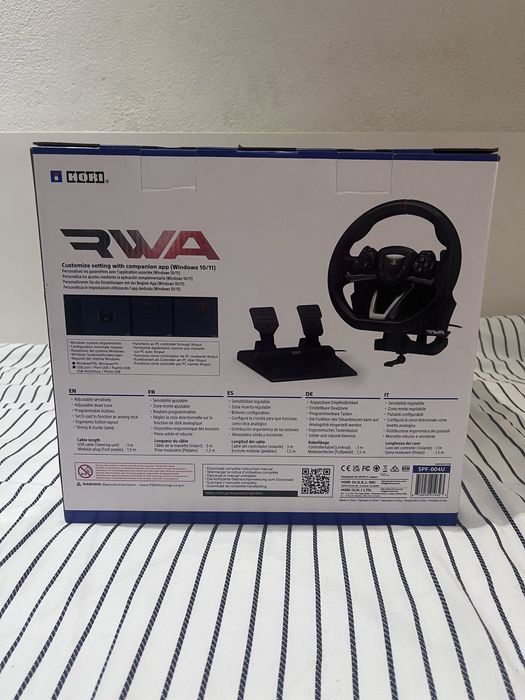 Hori Racing Wheel Apex PS5 PS4 PC – volante com pedais
