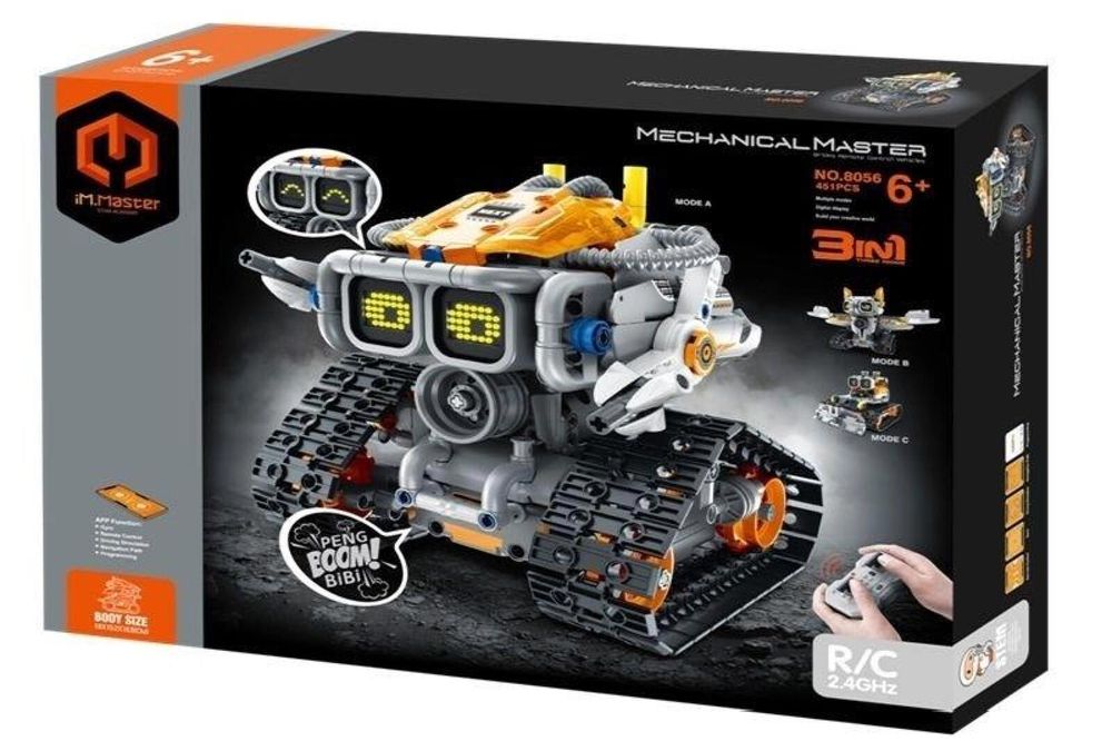 Klocki R/C Robot 3w1/451el