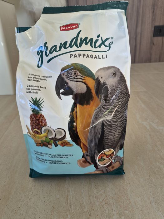 Корм для папуги Padovan Pappagalli Grandmix