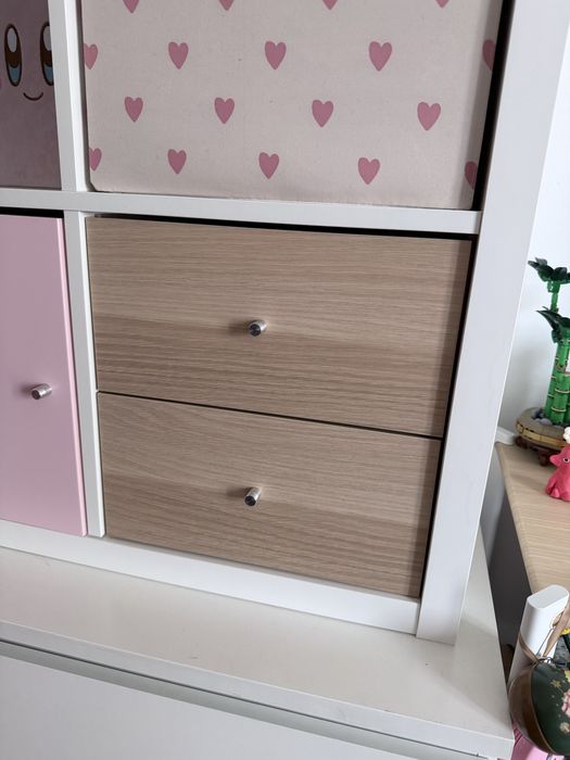 Moduł podwójnych szuflad ikea kallax