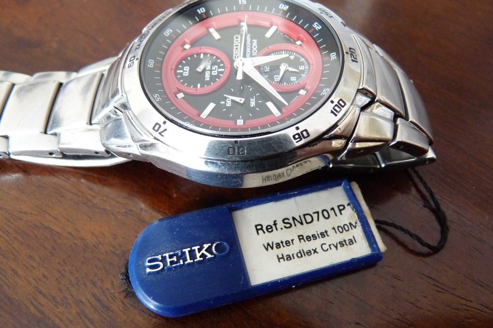 Zegarek męski SEIKO SND701P1 Honda racing, stan bdb+