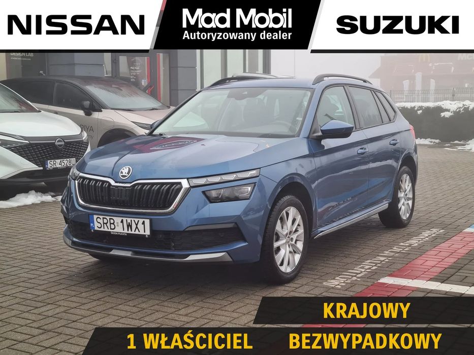 Skoda Kamiq Krajowy, bezwypadkowy, od pierwszego właściciela.